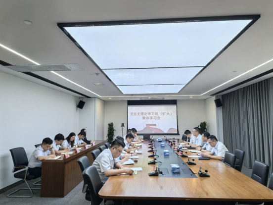 江西金控租赁公司召开党总支理论学习组（扩大）集体学习会